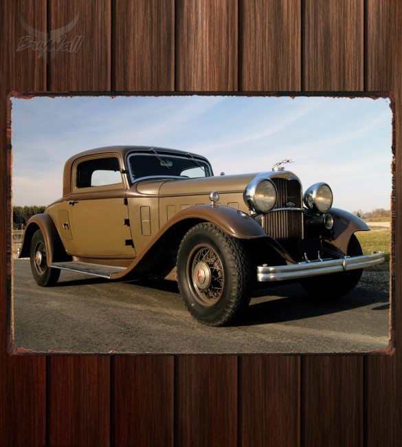 Металлическая табличка Lincoln KA V8 Coupe Металлическая табличка Lincoln KA V8 Coupe